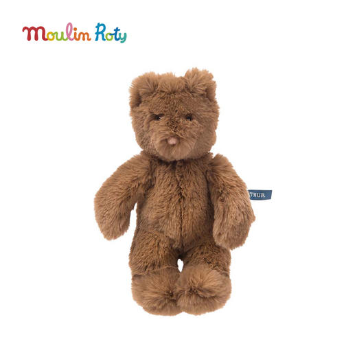 Moulin Roty 小号奶油色小兔 法式玩偶 适合年龄0岁+ 小熊阿瑟与小兔路易森系列 法国玩具 680031 商品图11