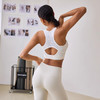 【限时秒】YOGACODE【火树银花系列】健身内衣女一体杯网纱拼接瑜伽服美背背心DWB115053 商品缩略图0