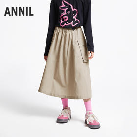 女童梭织半裙夏季新款安奈儿童装EG523039