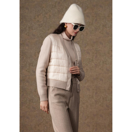 乔万尼高级感短外套拼接设计时尚短款EM3B371 商品图3