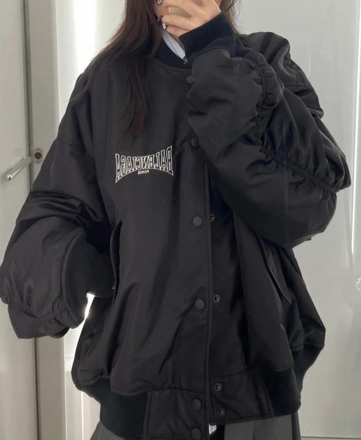 B家 24fw boxing标语飞行bomber夹克 商品图5