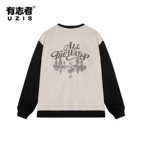 有志者UZIS 训练运动针织圆领卫衣见影