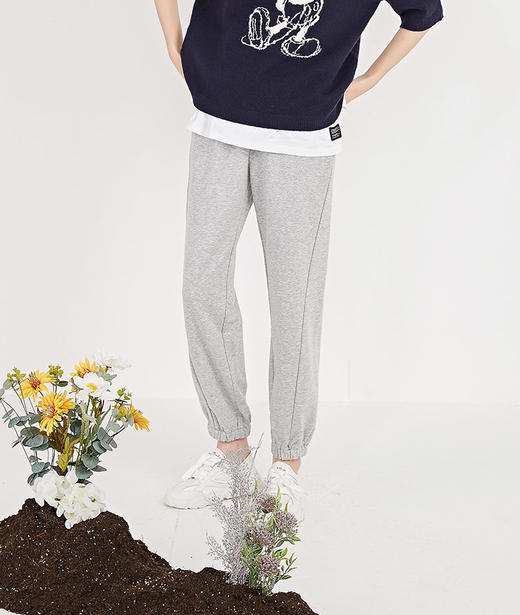 NUTS春季新款纯色时尚长裤女211073106 商品图6