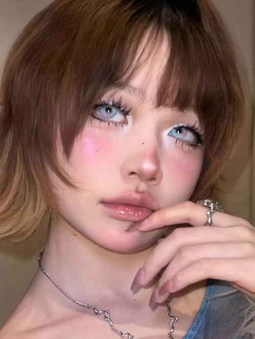 GIRLS'S LINE半年抛美瞳 琉璃秘境 直径14.5mm着色13.8mm 商品图11