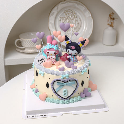库洛米kuromi&Melody丨蛋糕 商品图1