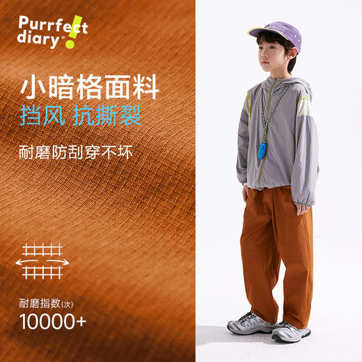 【轻量】【咕噜日记】童装儿童泡芙裤男女童宽松工装裤中大童百搭裤子PCK2505 商品图2