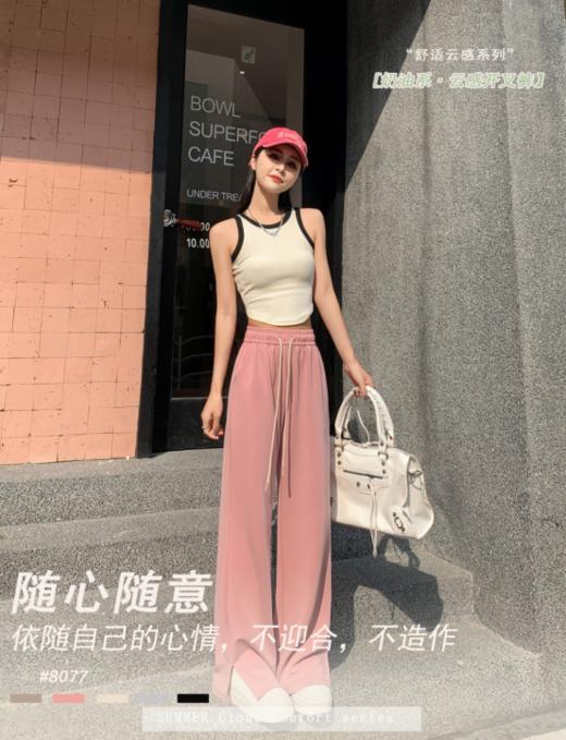 😎【骆柒柒奶油系·云感开叉裤8077款】🔺 墙裂安利YI下这条裤子🎁手感软绵绵的上身的舒适感也敲棒 5款颜色选择🌸 商品图2