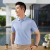低碳长绒棉翻领短袖男女同款polo衫   HLS-GS82001 商品缩略图2