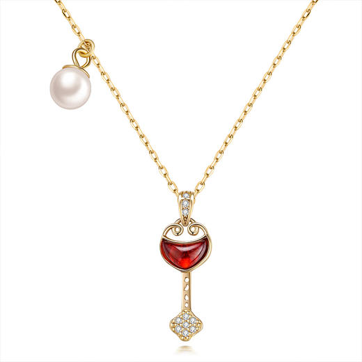 【女神的饰品】沐银时代S925银珍珠如意项链 东方美学 匠心打造 商品图5