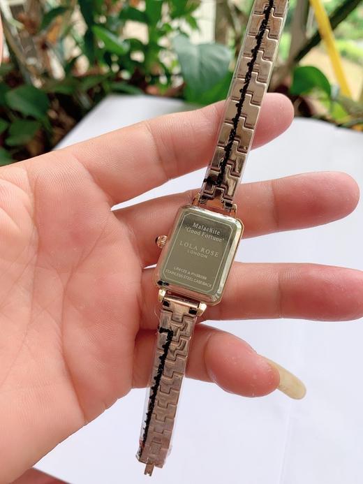 【情人节礼物】江疏影同款复古港风小巧精致英国小众皮带小方表ins风简约气质潮 商品图5