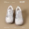 ZHR则则复古德训鞋女2025春季新款软底透气阿甘鞋百搭增高休闲鞋 商品缩略图6