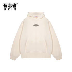 有志者UZIS 训练运动针织圆领卫衣圆弧