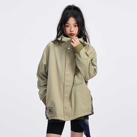 ONIARAI/鬼洗 后印象派油画花花世界防风夹克 A340013 商品图3