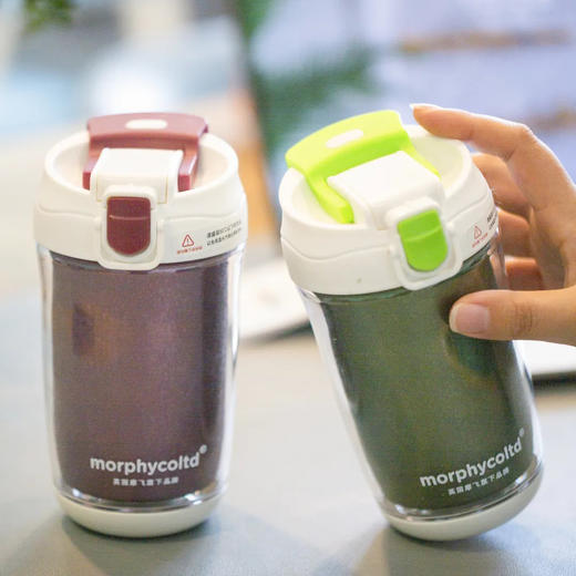 热卖！英国摩飞旗下morphycoltd 钛咖啡杯 双层真空 双饮设计  400ml 商品图1