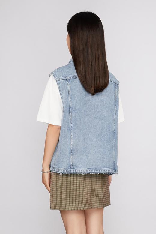 HAYES 水洗牛仔马甲外套 11491 商品图2