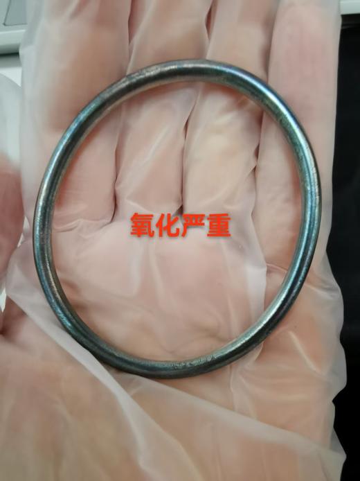 AB39451-A-X046AB0000008 周大福CHOW TAI FOOK 实心简约经典素圈哑光925银手镯【约22克】【内圈约54mm】 商品图7