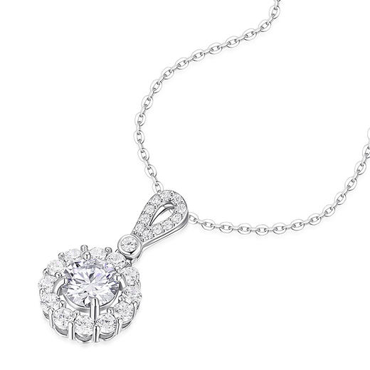 【爆闪莫桑钻】卡蒂罗/KADER 一见钟情 永恒之星项链 锁骨链 莫桑石轻奢小众简约设计高级感女生日常通勤百搭 商品图1