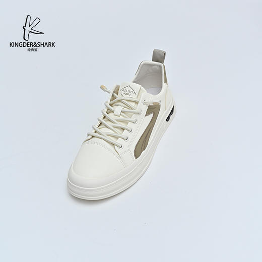 经典鲨2025年春季新品韩版男士一脚蹬平底舒适休闲板鞋KF16-513011 商品图4