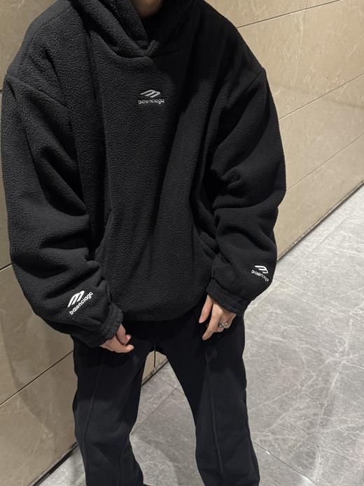 BLCG 24fw skiwear系列 双面羊羔绒泰迪熊滑雪帽衫卫衣 商品图0