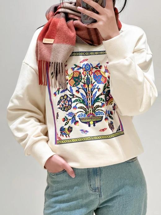 【高品质私服】【IC棉毛圈布卫衣】衣身宽松廓形，包容身形G1144-CC【无标出货 介意慎拍】 商品图3