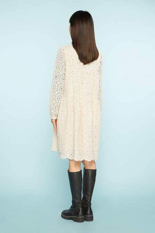 L.Fleuri 棉布刺绣蕾丝宽松连衣裙 11473 商品图2