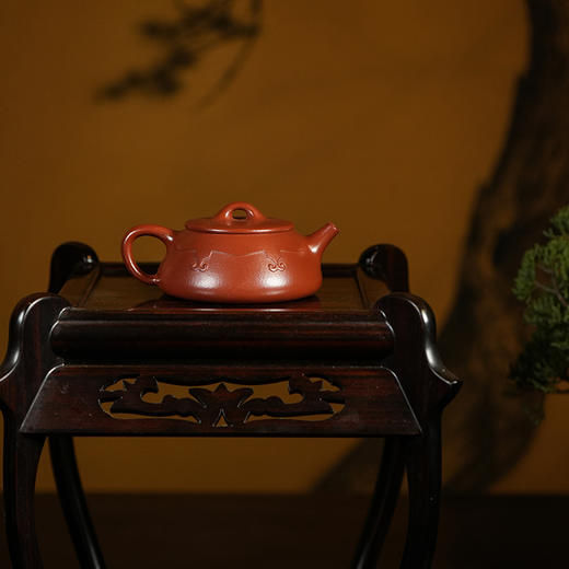 龙德堂陶艺 汤宣武制《如意瓢》原矿大红袍 140cc 库存请咨询客服 商品图1