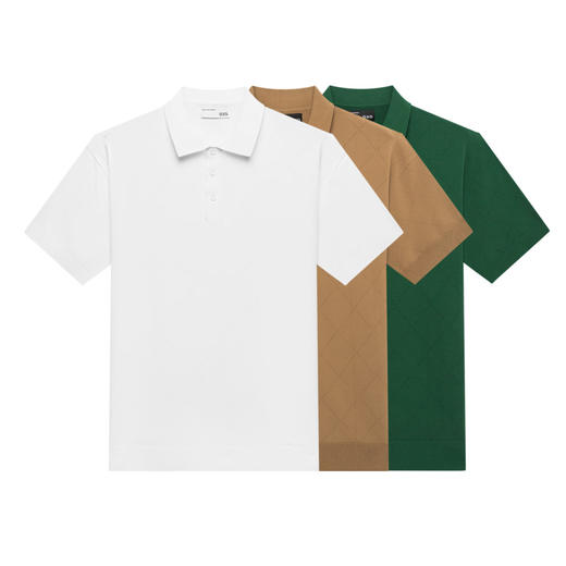 GXG男装  多色商务零压polo衫T恤GEX12416112  夏季热卖翻领T恤 商品图4