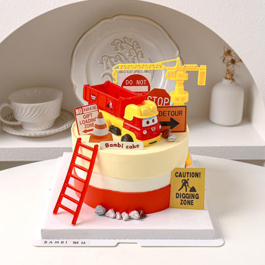 工程车泥头车主题蛋糕 商品图0