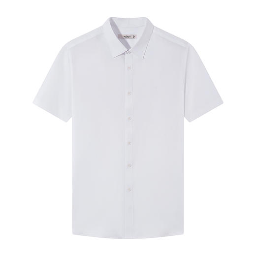 【2A防螨7A抗菌】柒牌短袖衬衫男士夏季新品含莫代尔商务休闲衬衣128A71370 商品图8