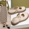 【YW】无忧购英伦风百搭温柔仙女浅口松糕软底玛丽珍小皮鞋995（截单后7天发货) 商品缩略图1