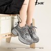 ZHR则则复古增高老爹鞋女春季新款柔软透气休闲鞋耐磨轻便运动鞋 商品缩略图9