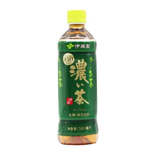 伊藤园无糖浓味绿茶500ml 商品图0