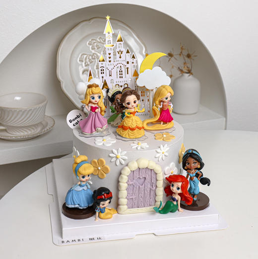 迪士尼公主城堡主题蛋糕 商品图1