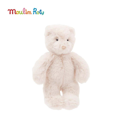 Moulin Roty 小号奶油色小兔 法式玩偶 适合年龄0岁+ 小熊阿瑟与小兔路易森系列 法国玩具 680031 商品图10