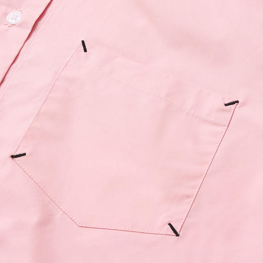 【2件9折】【Petit Bari】(多色)休闲廓型棉质女士长袖衬衫高品质长袖衬衫 商品图5