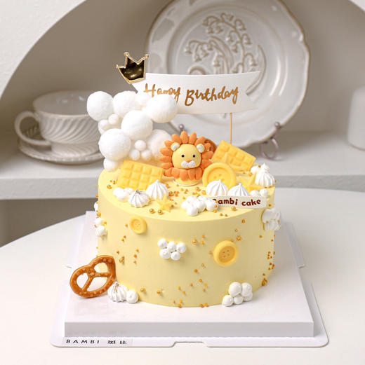 小狮子🦁动物主题蛋糕 商品图0