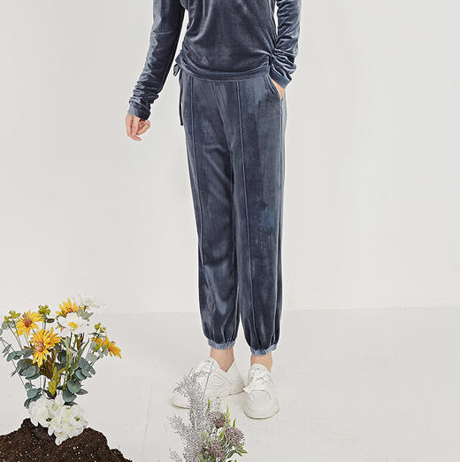 NUTS春季新品时尚休闲宽松显瘦长裤女211073047B 商品图0