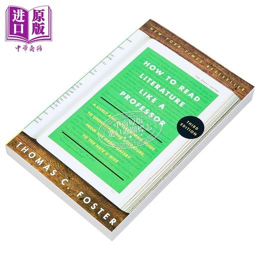 预售 【中商原版】如何像教授一样阅读文学作品 第3版 英文原版 How to Read Literature Like a Professor Thomas C Foster 商品图1