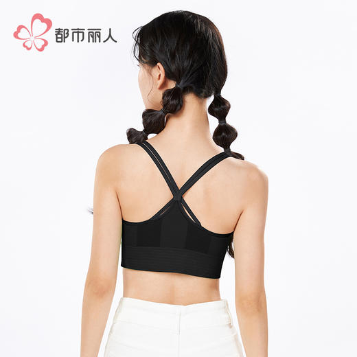 都市丽人缝长抹胸缝（裸氨）时尚美搭抹胸LVH2A3 商品图3