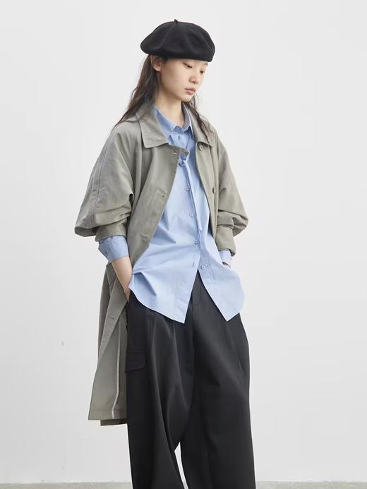 步履不停/5A21063C/轻量翻领风衣 商品图3