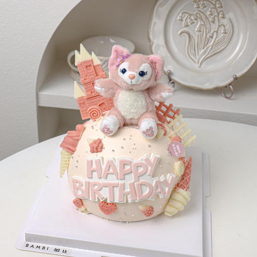 玲娜贝儿弧形城堡蛋糕 商品图0