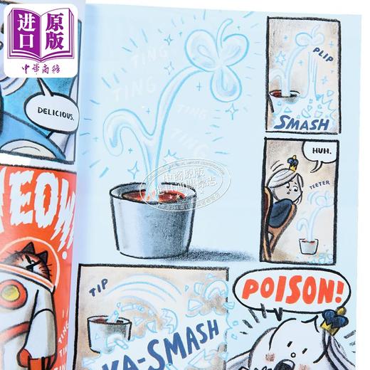 【中商原版】太空中的一只猫与厄运之汤 英文原版 The First Cat in Space and Soup of Doom Mac Barnett 图画小说 商品图2