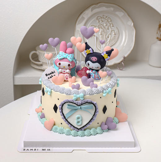 库洛米kuromi&Melody丨蛋糕 商品图0