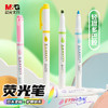 晨光(M&G)文具5色双头荧光笔 粗细两用记号笔 彩色划重点标记笔 优品轻甜多巴胺系列手帐笔 5支/盒AHMT6205  100074021577 商品缩略图6