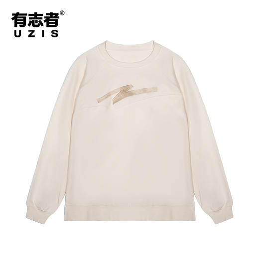 有志者UZIS 训练运动针织圆领卫衣锦纹 商品图0