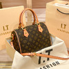 丁摩 【高品质】枕头包女新款复古老花高级感波士顿女士手提斜挎小包大牌包包5ZF-62940 商品缩略图7