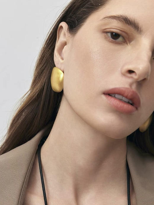 monSecret｜PURE0106 膝盖耳钉【PURE】 [ 金 / 银 ] 商品图1