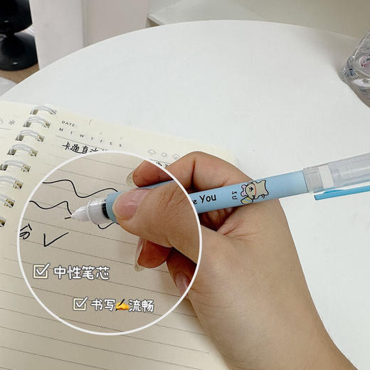 【家居百货】【正品sufecoco直液笔】果冻色系卡通笔杆萌化少女心💖每支都是书桌上的风景线🌄学习、办公、手绘...一支搞定所有需求！ 商品图5