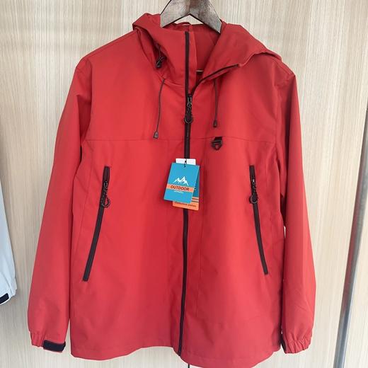 【暴力清仓 防泼扛风 防刮耐磨 无缝压胶】斯辰唯佳户外通勤短款情侣外套 商品图3