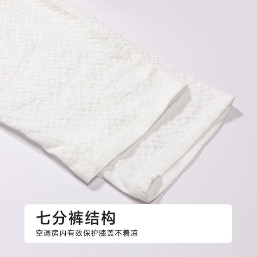 都市丽人女士软绵绵短袖套装薄软绵绵抽条好睡好眠短袖类LHH1C2 商品图7